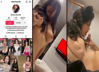 Chủ kênh TikTok lanhxinhyeu06 bị tiết lộ đoạn phim quan hệ